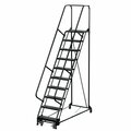 Vestil 130 H Steel PW Ladder, Grip Strut Esd, 10 Step, 10 Steps LAD-PW-26-10-G-ESD